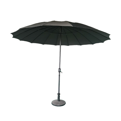 υπαίθρια ομπρέλα παραλιών πολυεστέρα πλευρών χάλυβα της 3M Windproof