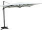 Parasol 180G ομπρελών αργιλίου υπαίθριος κρεμώντας ρωμαϊκός πολυεστέρας 3 X 4m