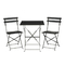 Patio BSCI Πτυσσόμενο Τραπέζι και Καρέκλες Εξωτερικού Σετ 3τμχ