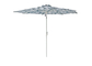 Parasol ομπρελών κήπων 2.45m μεγάλη αδιάβροχη βαρέων καθηκόντων ομπρέλα θαλάσσης