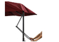 υπαίθρια κρεμώντας αντισταθμισμένη ομπρέλα κρεμώντας ομπρέλα Patio γαλλικών κλειδιών χάλυβα 2.5M